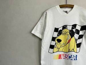 デッドストック品グッドプリントUSA製90sビンテージFRUITOFTHELOOMフルーツオブザルーム半袖プリントTシャツMアメカジ未使用nr24037