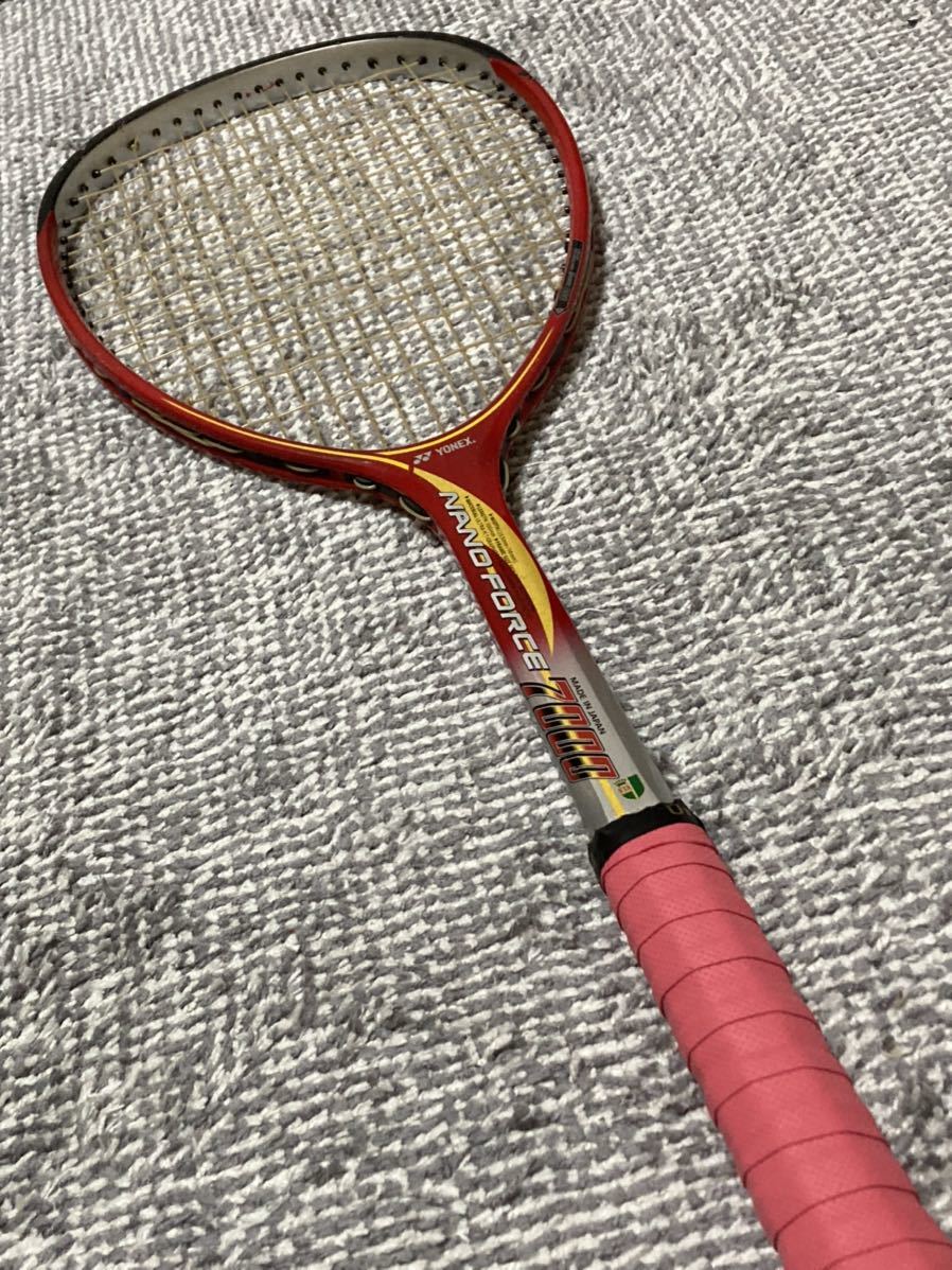 ヨネックス YONEX ナノフォース 700v ソフトテニスラケット-