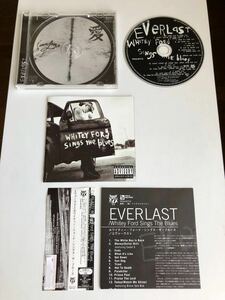 【帯付き　本体美品】エヴァーラスト EVERLAST whitey ford sings the blues 日本盤【送料スマートレター180円】激レア 希少