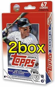 Topps MLB Series 2 Hanger Box 2023 2箱
