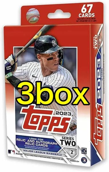 Topps MLB Series 2 Hanger Box 2023 3箱