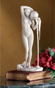 ドミニク アングル 泉 新古典主義西洋彫刻オブジェ裸婦インテリア置物雑貨洋風アクセント裸婦裸像大理石像西洋クラシック装飾品飾り小物