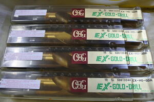 3-C　★OSG　EXゴールドドリル　EX-HO-GDR-31.5　未使用品4本★