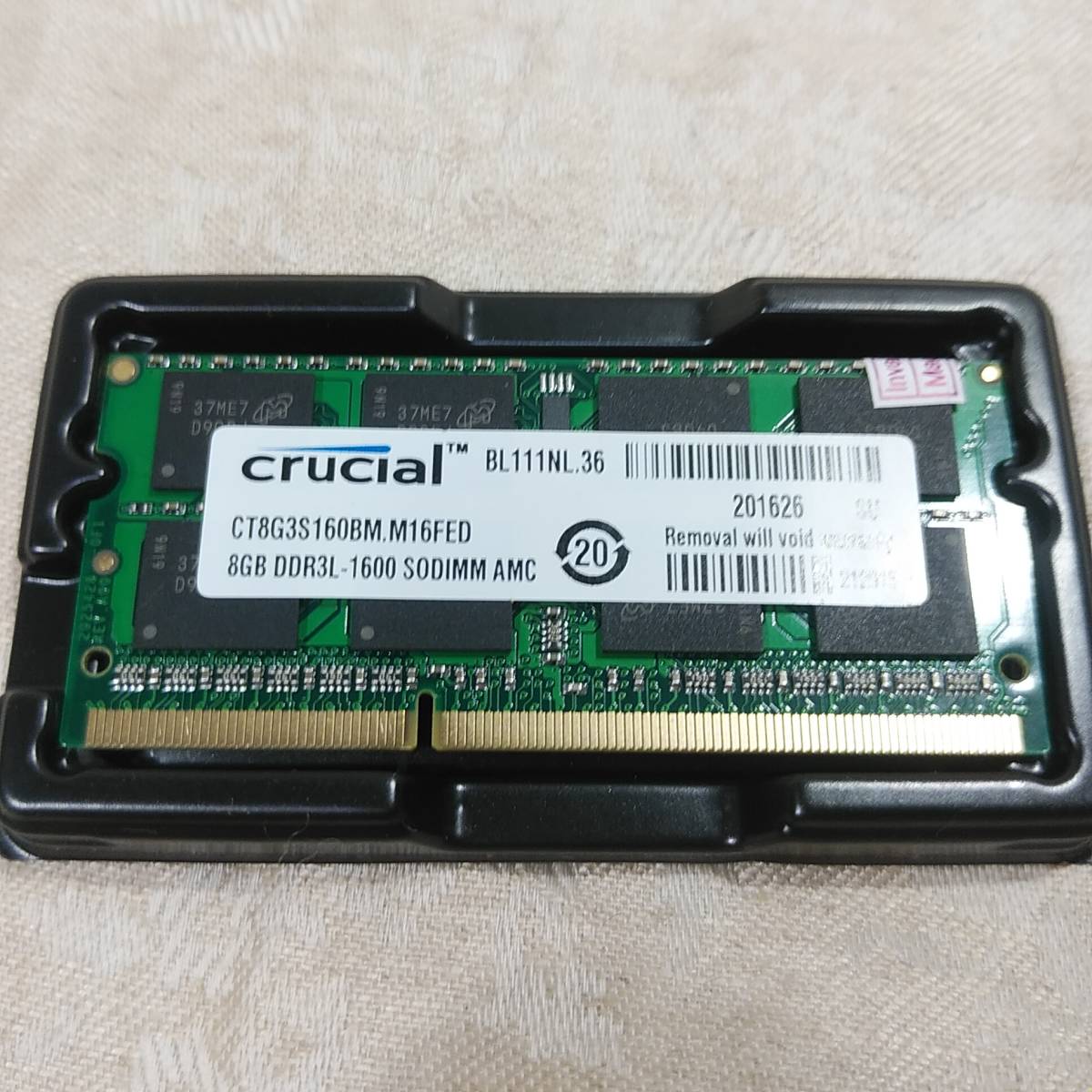 2023年最新】Yahoo!オークション -crucial ddr3 1600 8gbの中古品