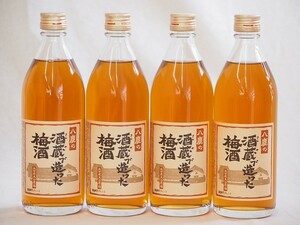  Ooita prefecture large mountain production. plum . deer. sake warehouse . structure .. plum wine ( Ooita prefecture )500ml×4ps.