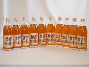  Ooita prefecture large mountain production. plum . deer. sake warehouse . structure .. plum wine ( Ooita prefecture )500ml×10ps.