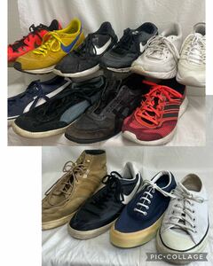 【14足まとめ】メンズスニーカー NIKE CONVERSE コンバース adidas オニツカ エアマックス 95 ランニングシューズ