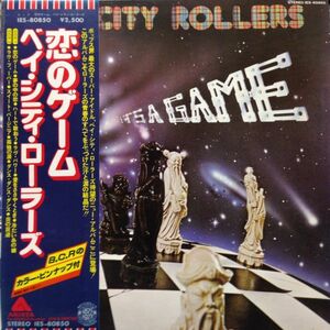 LPレコード　BAY CITY ROLLERS (ベイ・シティ・ローラーズ) / IT'S A GAME (恋のゲーム)
