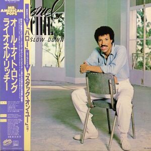 LPレコード　LIONEL RICHIE (ライオネル・リッチー) / CAN'T SLOW DOWN