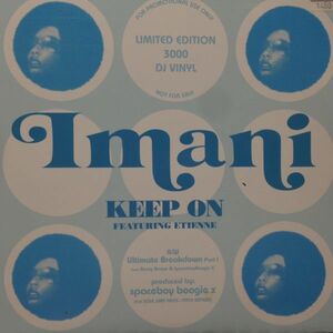 12inchレコード　IMANI / KEEP ON