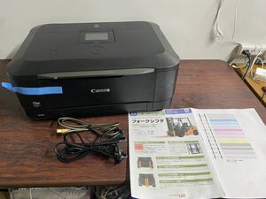 A2134) 32050枚以下　Canon PIXUS MG8230 インクジェット 複合機 ブラック系 ピクサス キヤノン 中古 現状品