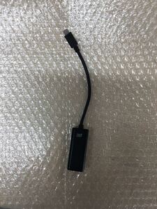 (D0070)中古美品 RATOC (RS-UCLAN) USB Type-C ギガビット対応LANアダプター