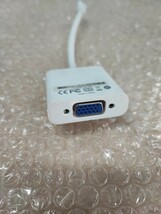 ◎(D004) Mini DisplayPort to VGA変換アダプタ PL-MDPVG02_画像3