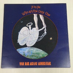 LPレコード　VAN DER GRAFF H To He Who am the Only One CAS-1027