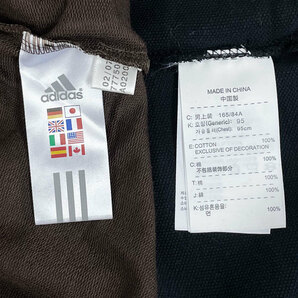 【SA276】未使用・タグ付き NIKE/adidas 半袖 ポロシャツ 2枚セット 黒、茶 メンズ S、M 長期保管品の画像4