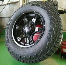 サーフ FJクルーザー プラド ハイラックス タイヤホイール 17インチ OutLaw FALKEN WILDPEAK A/T3W 265/65R17 265/70R17 新品4本セット_画像5