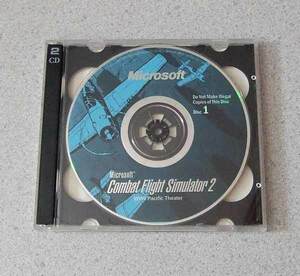 PC Microsoft Combat Flight Simulator 2 WWII Pacific Theater 英語版 CD-ROMのみ