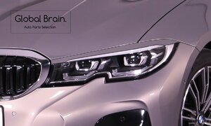 BMW 3シリーズ G20 G21 ヘッドライトカバー アイライン アイブロウ / アイリッド カバー トリム スポイラー エアロ