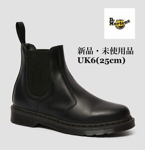 ドクターマーチン DR.MARTENS 2976 BLACK MONO ブラック モノクローム サイドゴアブーツ メンズ UK6