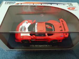 1/43 EBBRO 2006年スーパーGT ARTA NSX#8 伊藤大輔、R・ファーマン