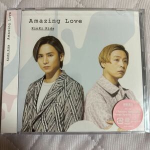 初回盤B Blu-ray付 3面6PジャケットKinKi Kids CD+Blu-ray/Amazing Love 22/7/27