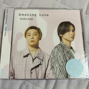 初回盤A Blu-ray付 3面6PジャケットKinKi Kids CD+Blu-ray/Amazing Love 22/7/27