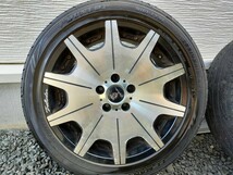 【北海道北見市】235/45R18 夏タイヤアルミセット トラフィックスター ミニバン _画像2