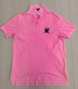 Polo Ralph Lauren ポロシャツ L カスタムフィット ピンク