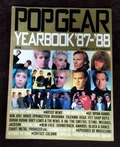 『POP GEAR YEARBOOK ポップギア イヤーブック ’87-’88』/’88年版カレンダー欠/昭和62年発行/CBS・ソニー出版/Y2120/fs*22_10/54-04-1A_画像1