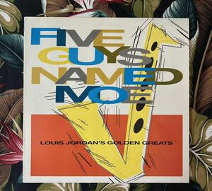 Louis Jordan LP Five Guys Named Moe-Louis Jordan's Golden Greats .. Jump Jive ロカビリー