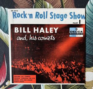 Bill Haley And His Comets 7ep Rock 'N' Roll Stage Show (Part 1) .. 1956 US Original ED-2416 ロカビリー