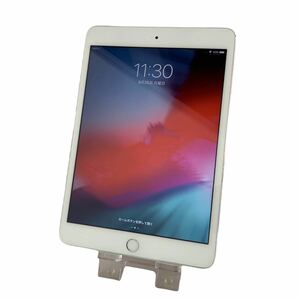 ★動作確認済み Apple アップル 第3世代 iPad mini 3 Wi-Fi+Cellular 16GB MGHW2J/A シルバー 初期化 画面割れ無 本体のみ 中古品 管理I611