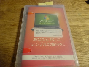 Microsoft office Windows7 Home Premium 中古品////24