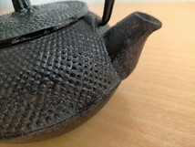 鉄瓶 工芸品 小道具 レトロ インテリア ミニサイズ 茶こし付き_画像5