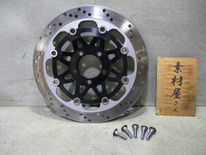 3★ZZR250用フロントディスクローター913　純正.EX250H.300φ.検）バリオス.I.II.ZR250A.ZR250B.エストレヤ.GPZ900R.ゼファーχ