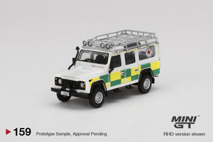 1/64 MINI-GT MGT00159-MJ RHD ランドローバー ディフェンダー 110 英国赤十字社 捜索救難 Land Rover Defender 110 British Red Cross