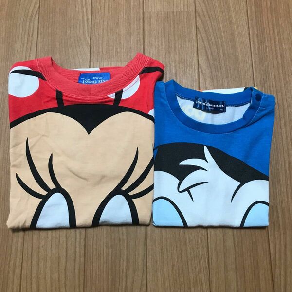 ディズニー Tシャツ 90 100 ランド シー