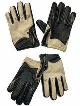 送料0 Vin&Age ヴィンアンドエイジ NAUGHTY OFFSHADE LEATHER GLOVES ナーティー VG23L-NS-XL エイジング加工 ショートグローブ 春夏秋用_画像7