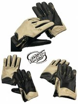 送料0 Vin&Age ヴィンアンドエイジ NAUGHTY OFFSHADE LEATHER GLOVES ナーティー VG23L-NS-XL エイジング加工 ショートグローブ 春夏秋用_画像4