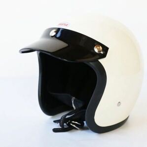 【OCEANBEETLE】オーシャンビートル BEETLE VISOR 純正バイザー / ブラック 黒 3点止め chopper SHORTY PTR 500TX MTX LAC BELL BUCO 定番の画像10