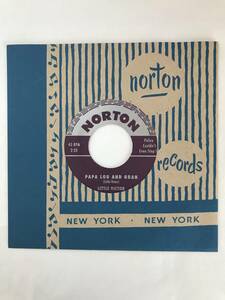 LITTLE VICTOR PAPA LOU AND GRAN / THE UPSETTERS WHERE YOU GOIN' THERE, SAPPHIRE? Norton Records レコード 45RPM 7インチ シングル盤