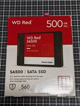 500GB WD Red SA500 NAS SATA SSD 2.5インチ ウエスタンデジタル（桃）_画像1