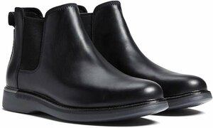 Cole Haan 27.5cm 超軽量 ウォータープルーフ 防水 ブラック ブーツ チェルシー サイド ゴア ビジネス スニーカー XXX129