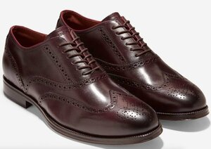 Cole Haan 26cm ウイング チップ ピノ ブラウン ビジネス ストレート スーツ レザー スーツ スニーカー ブーツ オックスフォード XXX138