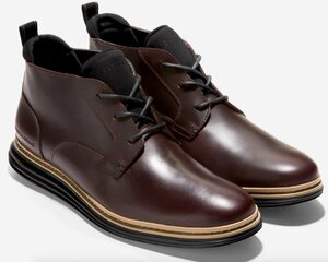 Cole Haan 26cm ダーク ブラウン チャッカ ウォータープルーフ ブーツ レザー グランド OS ビジネス スニーカー ローファー XXX140