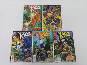 アメコミ 5冊 まとめてセット X-MAN エックスマン MARVEL マーベル 英語 漫画 コミック 日本未発売 希少 レア 海外