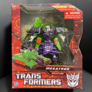 新品開封済み アジア限定 トランスフォーマー MEGATRON 緑メガトロン侍 ハスブロ