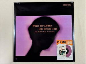 未開封　EP盤ソリッドピンク 付属　ビル・エヴァンス　ワルツ・フォー・デビー　Bill Evans Trio Waltz For Debby EU盤　180g重量盤　1LP 