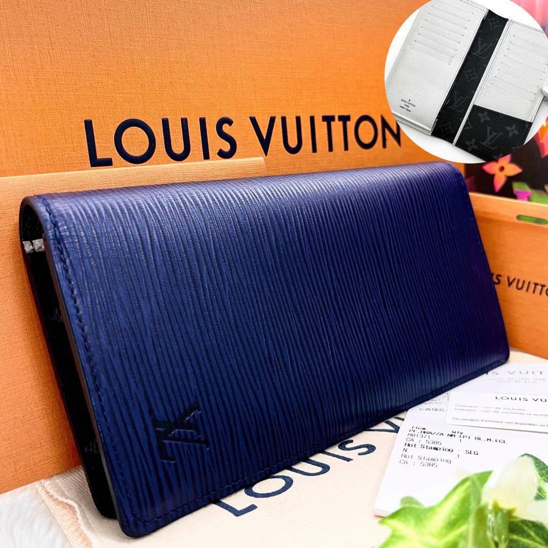 新品級 付属品付】 ルイヴィトン LOUIS VUITTON エピ ポルトフォイユ