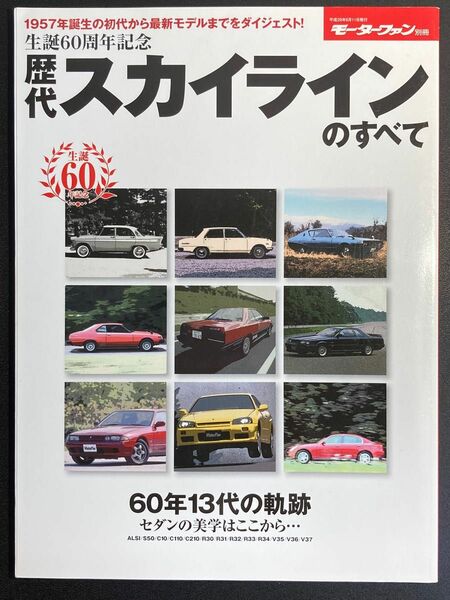 モーターファン　生誕60周年記念　歴代　スカイライン　のすべて　80ページ